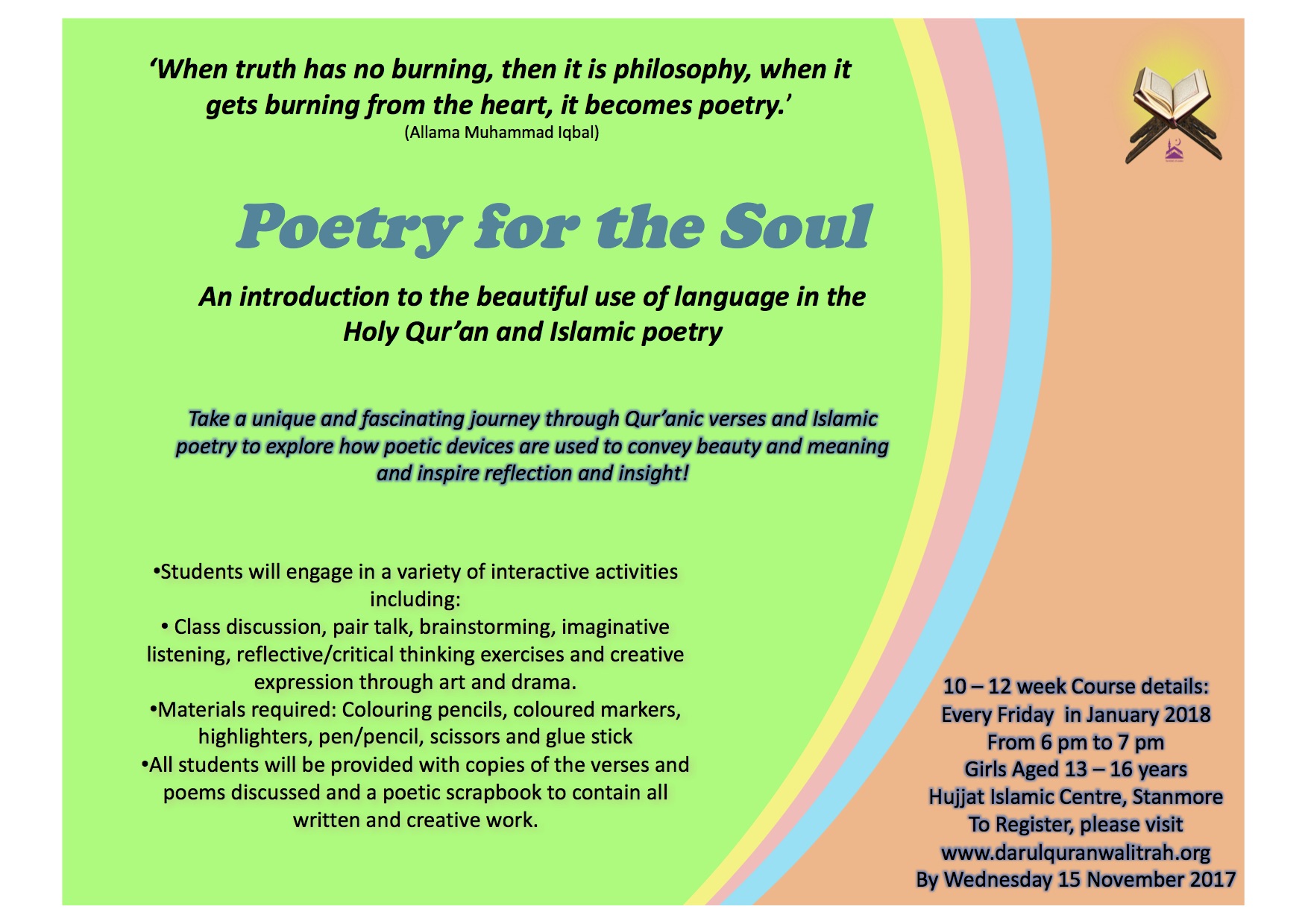 DQ Poetry Course - 2