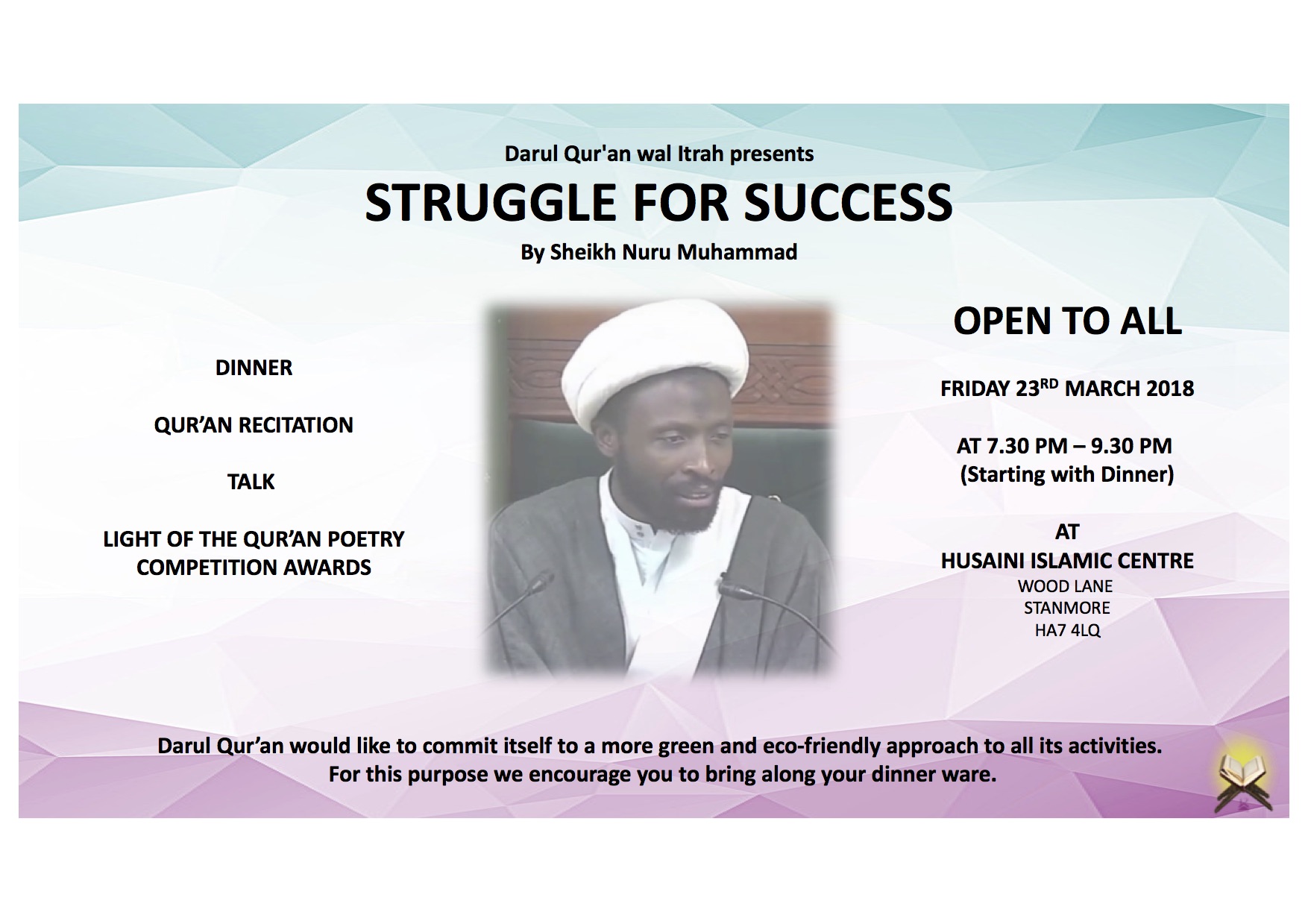 DQ Spec Programme - 23rd March 2018 - 2